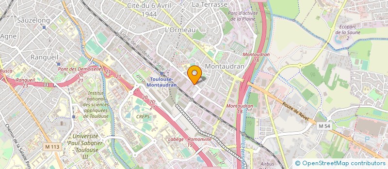 localisation de l'entreprise VOIES DES HOMMES  TOULOUSE