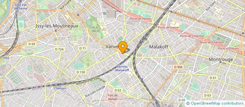 localisation de l'entreprise VOIES DU CORPS à VANVES