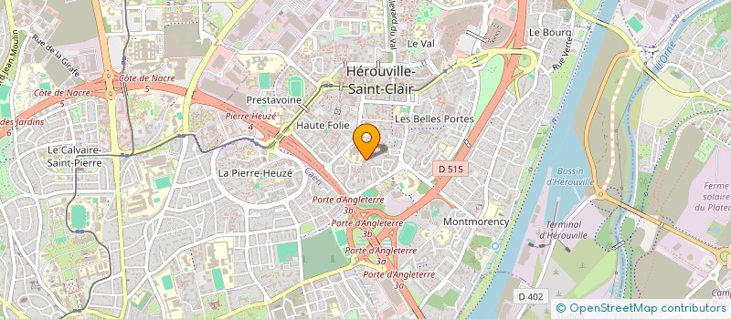 localisation de l'entreprise VOIES DU MOUVEMENT  HEROUVILLE-SAINT-CLAIR