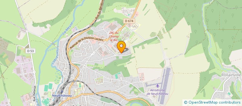 localisation de l'entreprise VOILA à NEUFCHATEAU