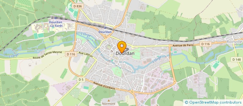 localisation de l'entreprise VOILA DEJA à DOURDAN