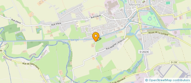 localisation de l'entreprise VOILA LE SOLEIL  MERVILLE