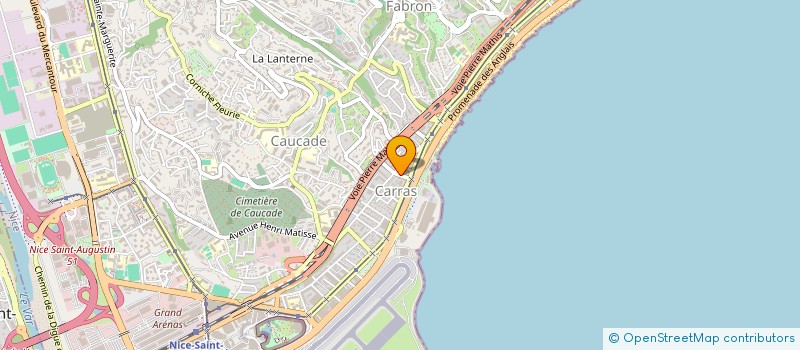 localisation de l'entreprise VOILACO ! à NICE
