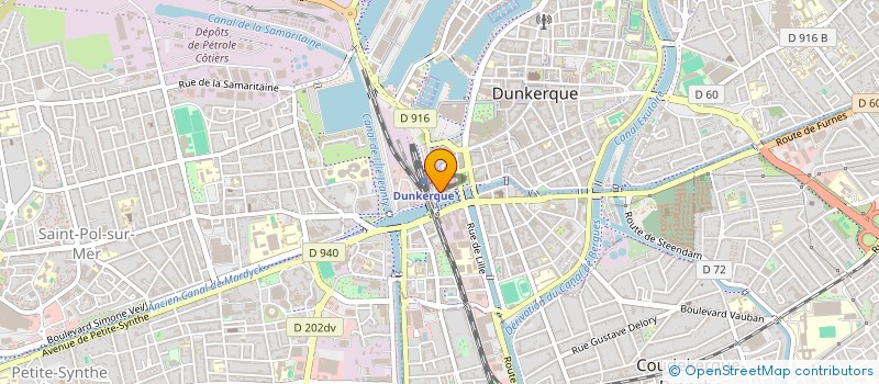 localisation de l'entreprise VOILE AMBITION DUNKERQUE ' SPORTS à DUNKERQUE