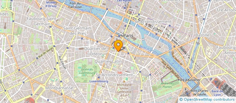 localisation de l'entreprise VOILE AUSTRALE à PARIS