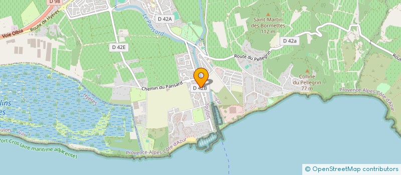 localisation de l'entreprise VOILE AZUR ET TABLE à LA LONDE-LES-MAURES