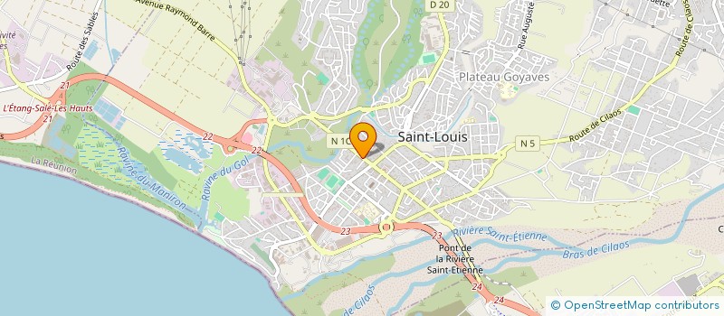 localisation de l'entreprise VOILE DE BEAUTE à SAINT-LOUIS