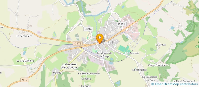 localisation de l'entreprise VOILE DE DOUCEUR  PRE-EN-PAIL-SAINT-SAMSON