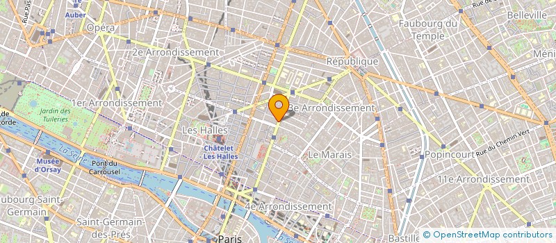 localisation de l'entreprise VOILE ET CROISIERE EN LIBERTE  PARIS