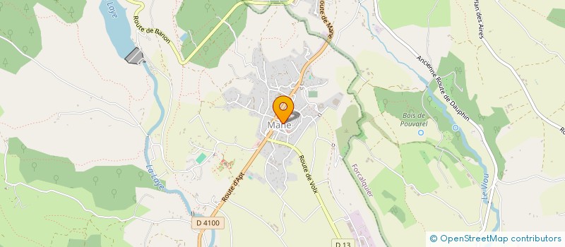 localisation de l'entreprise VOILE ET REVES à MANE
