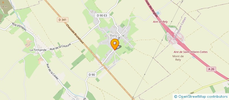 localisation de l'entreprise VOILE ET SPORTS DE NATURE  RELY