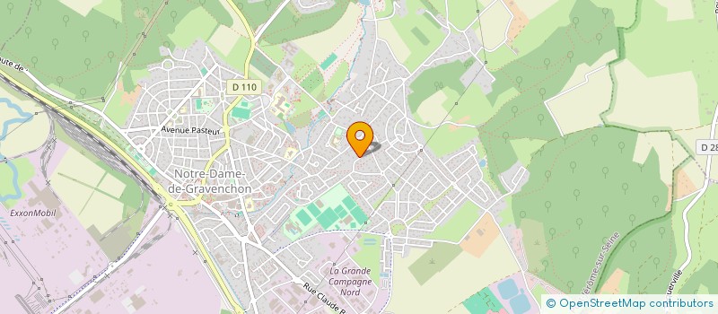 localisation de l'entreprise VOILE & INCLUSION  PORT-JEROME-SUR-SEINE