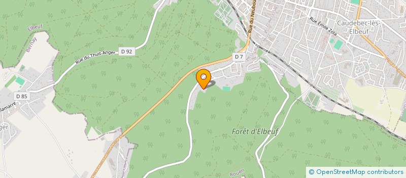 localisation de l'entreprise VOILE SPORTIVE METROPOLE ROUEN NORMANDIE à ELBEUF