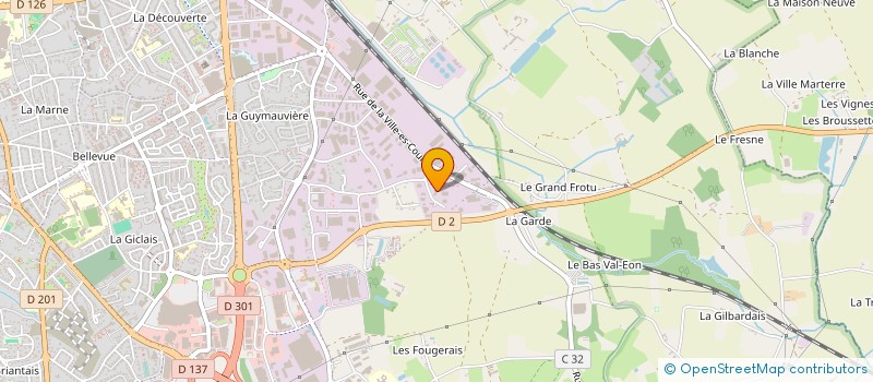 localisation de l'entreprise VOILERIE ADONNANTE SARL à SAINT-MALO