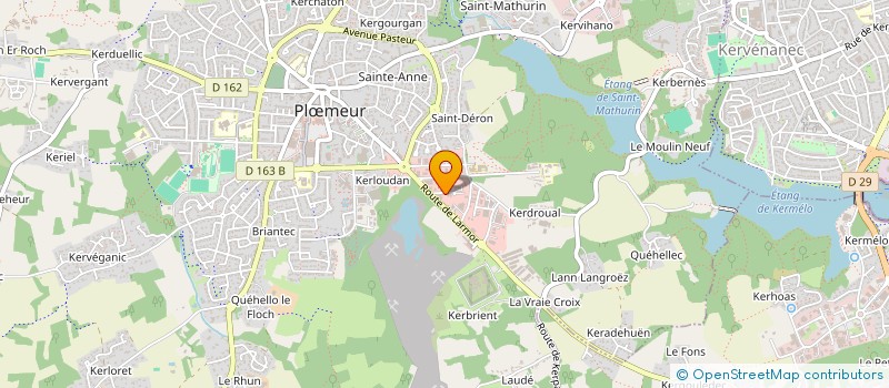 localisation de l'entreprise VOILERIE ALLARD  PLOEMEUR