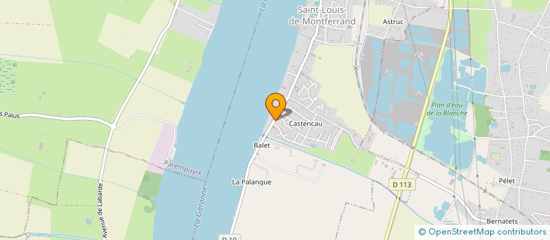 localisation de l'entreprise VOILERIE DE L'ESTUAIRE à ST LOUIS DE MONTFERRAND