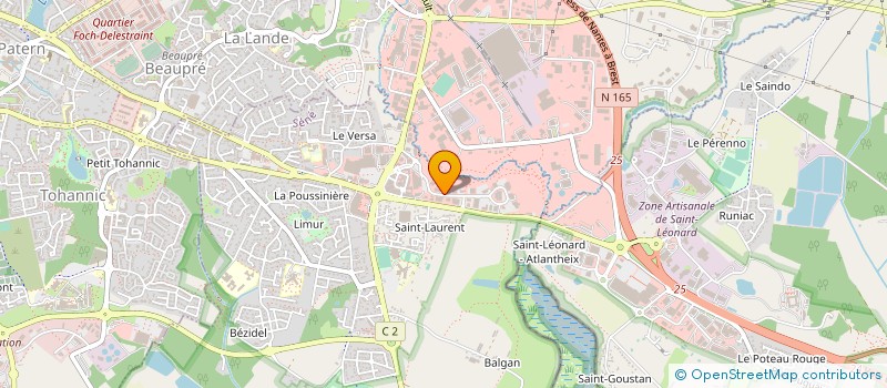 localisation de l'entreprise VOILERIE DU POULFANC à SENE
