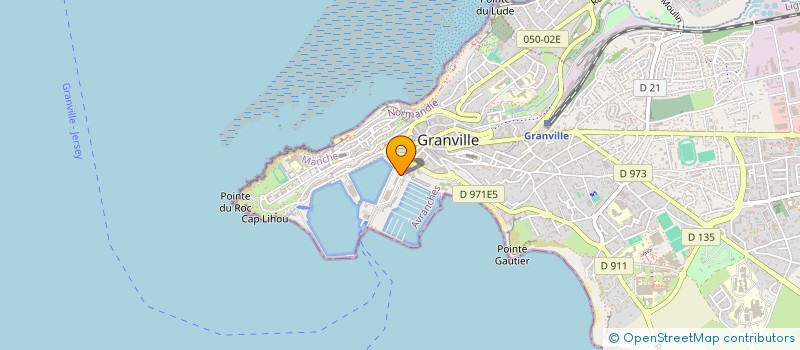 localisation de l'entreprise VOILERIE GRANVILLAISE à GRANVILLE