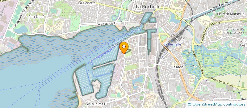 localisation de l'entreprise VOILERIE POINT D AMURE à LA ROCHELLE