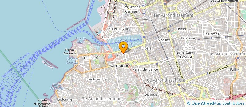localisation de l'entreprise VOILERIES SOLATGES à MARSEILLE
