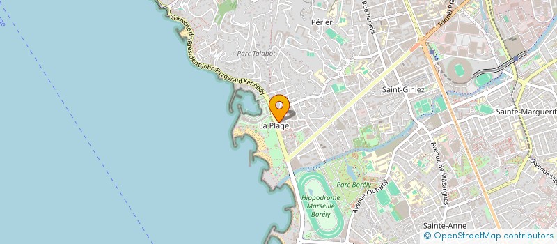 localisation de l'entreprise VOILES AU LARGE MARSEILLE  MARSEILLE