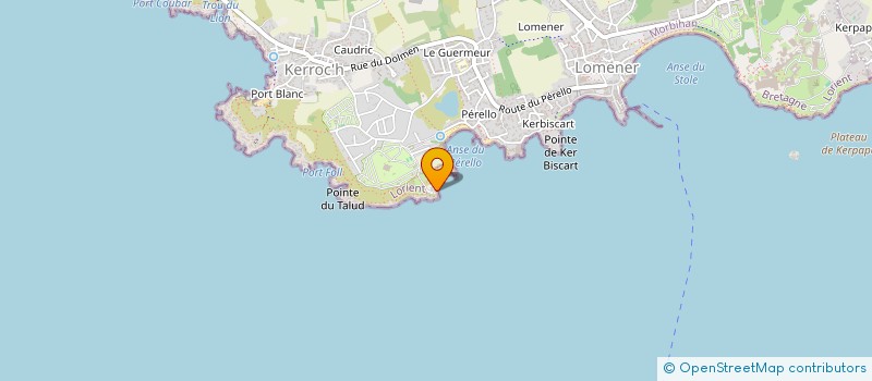 localisation de l'entreprise VOILES D IROISE  PLOEMEUR