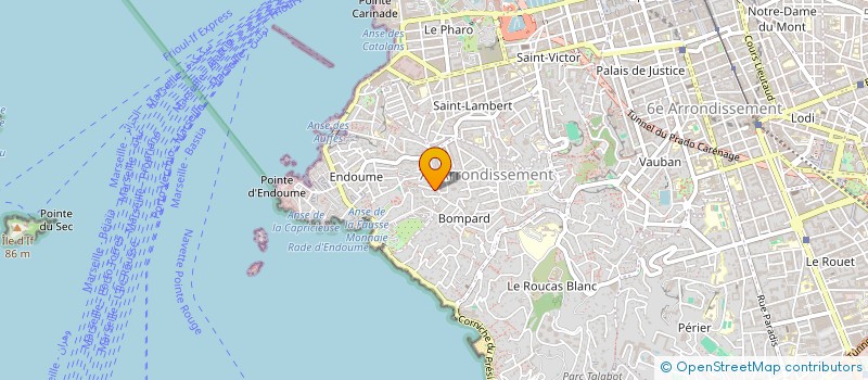 localisation de l'entreprise VOILES EMOTIONS MEDITERRANEE à MARSEILLE