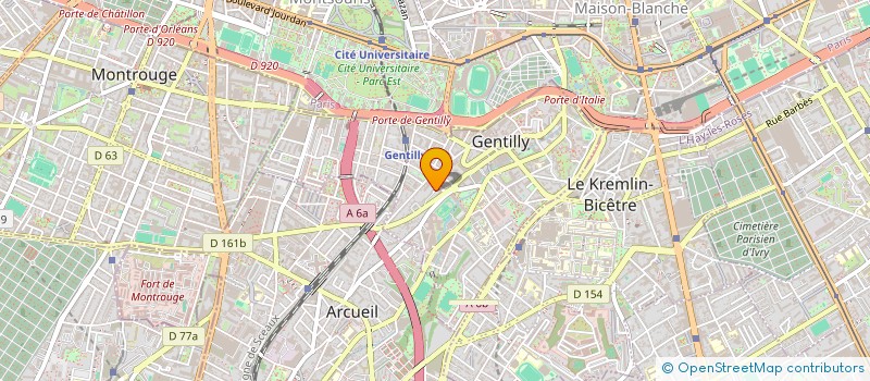 localisation de l'entreprise VOILES EN VUE à GENTILLY