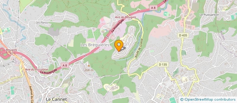 localisation de l'entreprise VOILES ET ENTREPRISES à MOUGINS