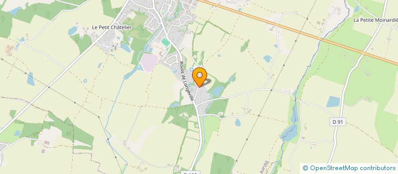 localisation de l'entreprise VOILES FILANTES - VF  AVRILLE