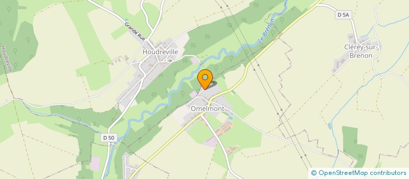 localisation de l'entreprise VOINESSON TAXIS TRANSPORTS à OMELMONT
