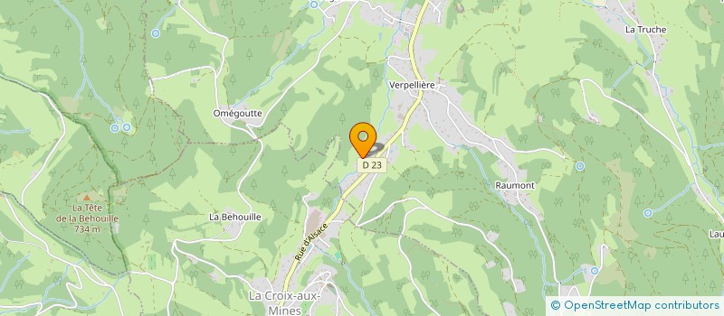 localisation de l'entreprise VOINSON PERE ET FILS  BAN-DE-LAVELINE