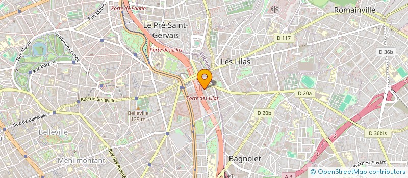 localisation de l'entreprise VOIP TELECOM  PARIS