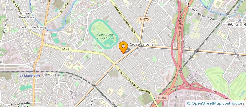 localisation de l'entreprise VOIPGATE FRANCE à MARCQ-EN-BARŒUL