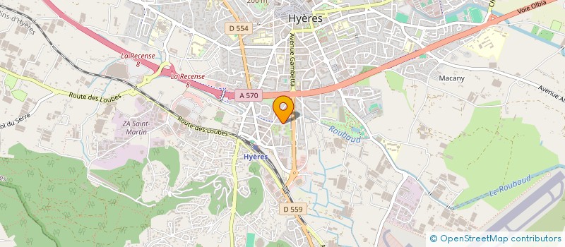 localisation de l'entreprise VOIR ET SAVOIR FORMATION à HYERES