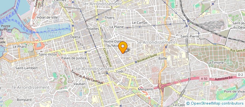 localisation de l'entreprise VOIR PLUS  MARSEILLE