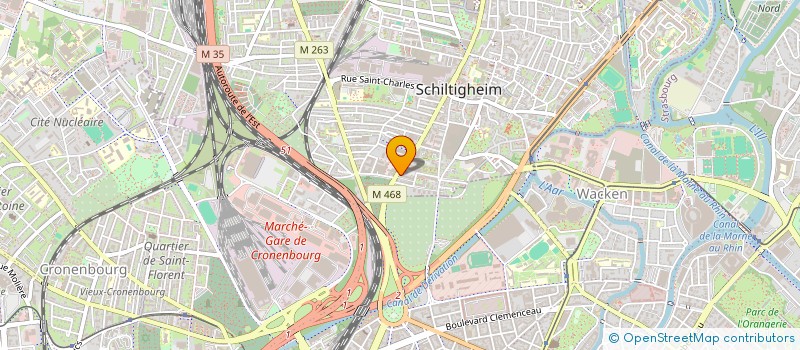 localisation de l'entreprise VOIRIN CONSULTANTS  SCHILTIGHEIM