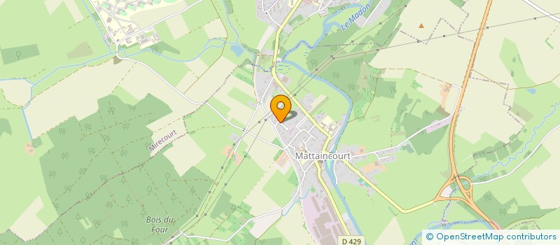 localisation de l'entreprise VOIRIN ERIC  MATTAINCOURT