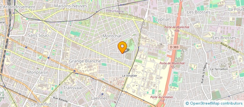 localisation de l'entreprise VOIRON EXPERTISES à LYON