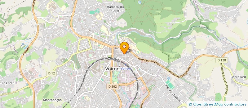 localisation de l'entreprise VOIRON HELIO COPIES à VOIRON