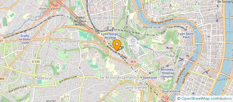 localisation de l'entreprise VOIRON RAYMOND  LYON