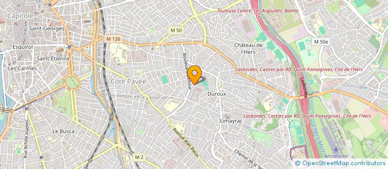 localisation de l'entreprise VOIRONS  TOULOUSE