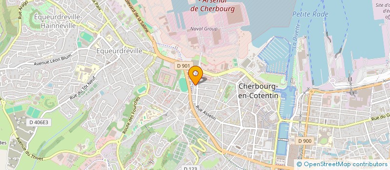 localisation de l'entreprise VOISIN à CHERBOURG-EN-COTENTIN