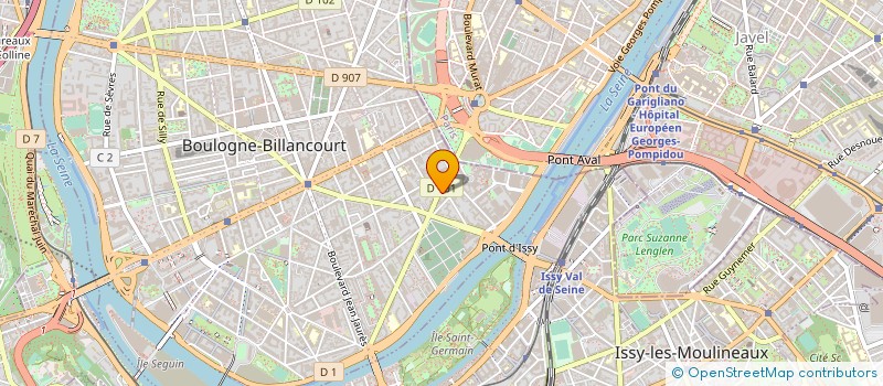 localisation de l'entreprise VOISIN CONSULTING LIFE SCIENCES à BOULOGNE-BILLANCOURT