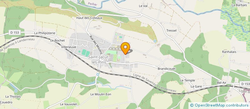 localisation de l'entreprise VOISIN COUVERTURE  SAINT-JACUT-LES-PINS