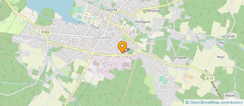 localisation de l'entreprise VOISINAGE ASSOCIATION à SOUSTONS