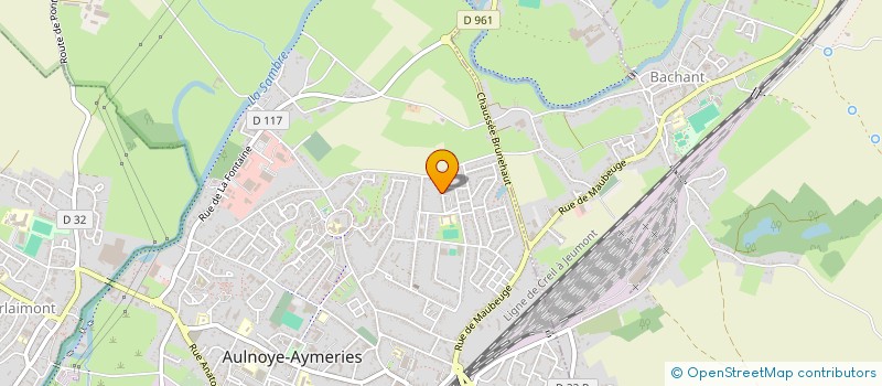 localisation de l'entreprise VOISINAGE FACHE LA CHAPELLE à AULNOYE-AYMERIES