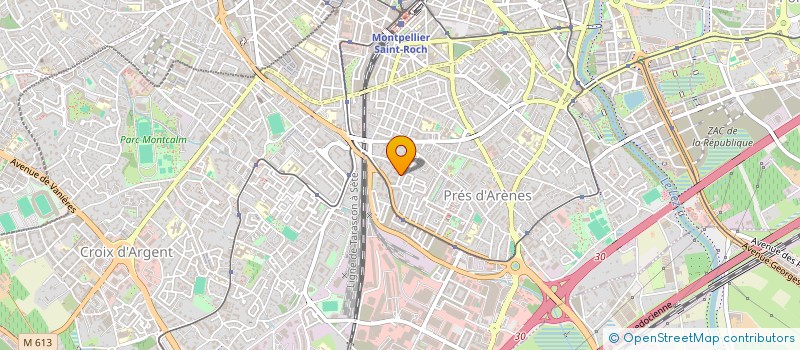 localisation de l'entreprise VOISINAIDES à MONTPELLIER