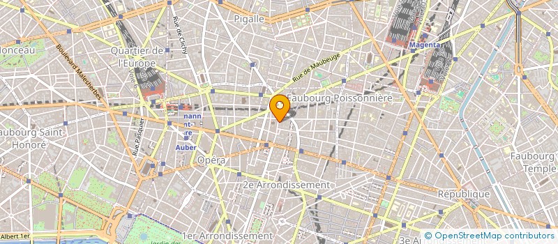 localisation de l'entreprise VOISINEA à PARIS