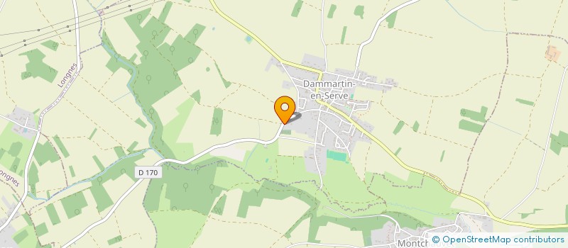 localisation de l'entreprise VOISINS 3  DAMMARTIN EN SERVE